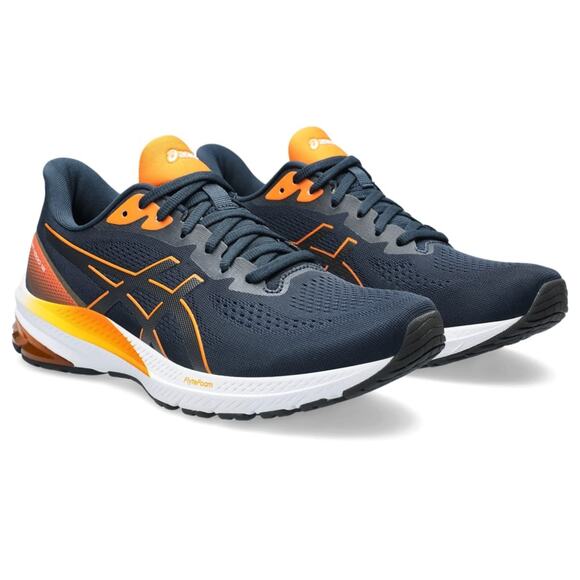 ASICS Men\'s GT-1000 12 Running Shoes, 14 M , French Blue/Bright Orange main image 5